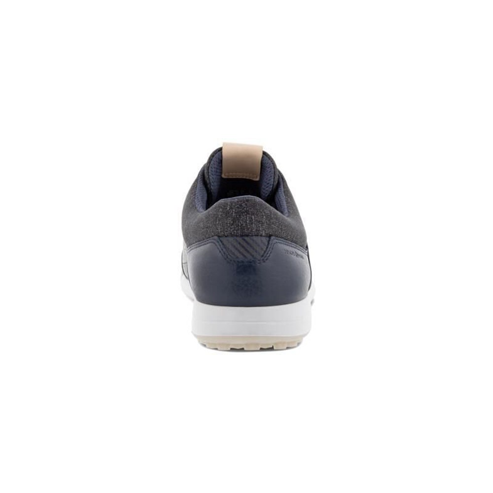 ECCO Mens Golf Shoes Navy - Street Retro - IHO-079634